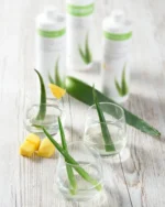 herbalife aloe concentrate in glass
