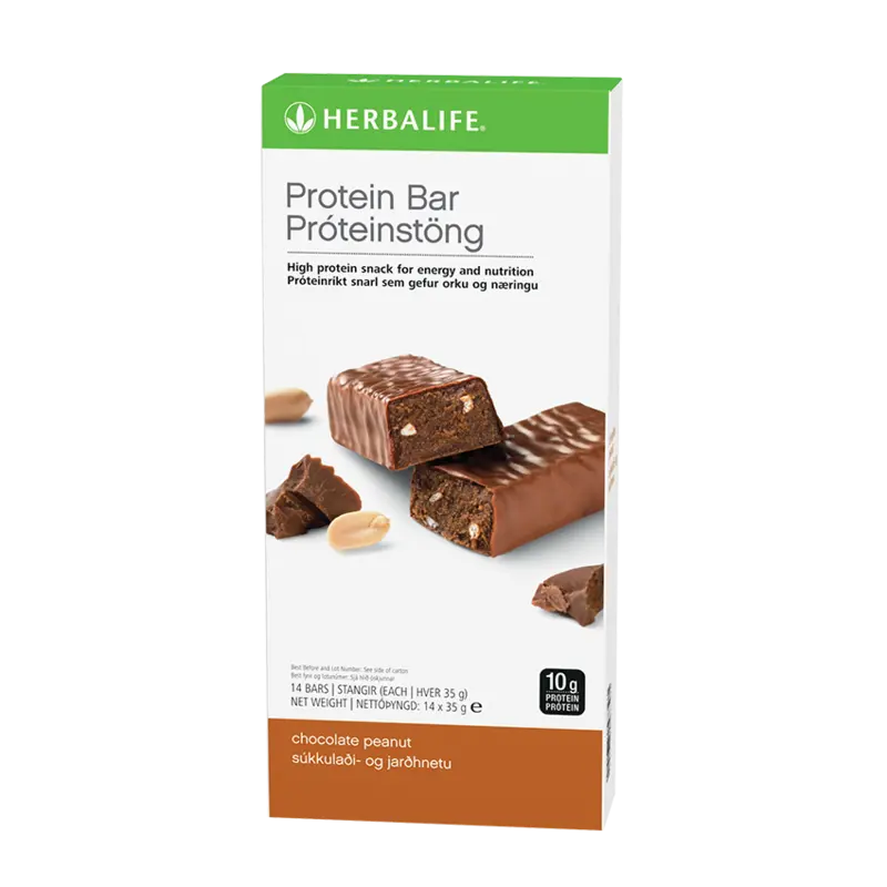 herbalife nutrition product 14 protein bar chocolate peanut