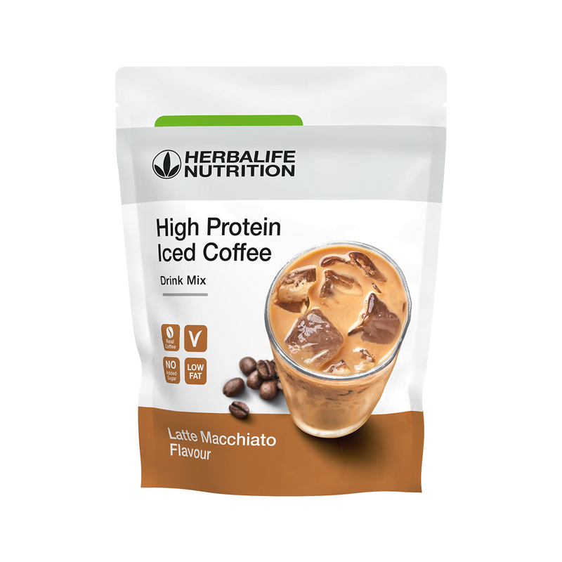 herbalife product protein iced coffee latte macchiato
