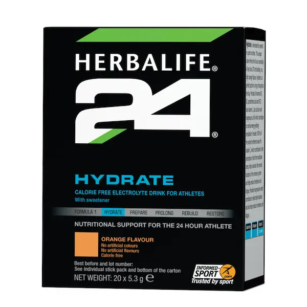 Herbalife nutrition product 24 hydrate orange 20 stick