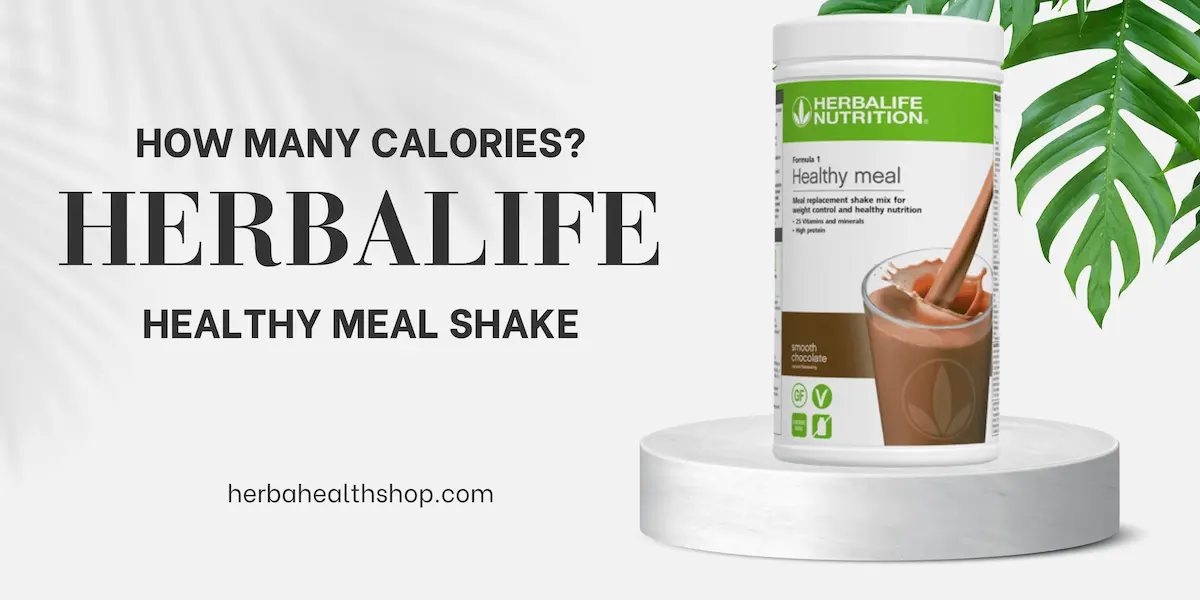 how many calories herbalife shake